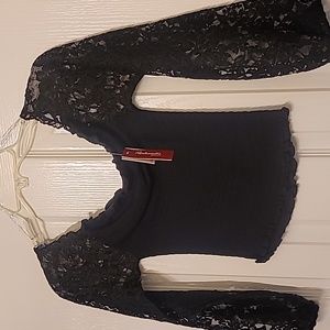 NWT Laced and Smocked Top